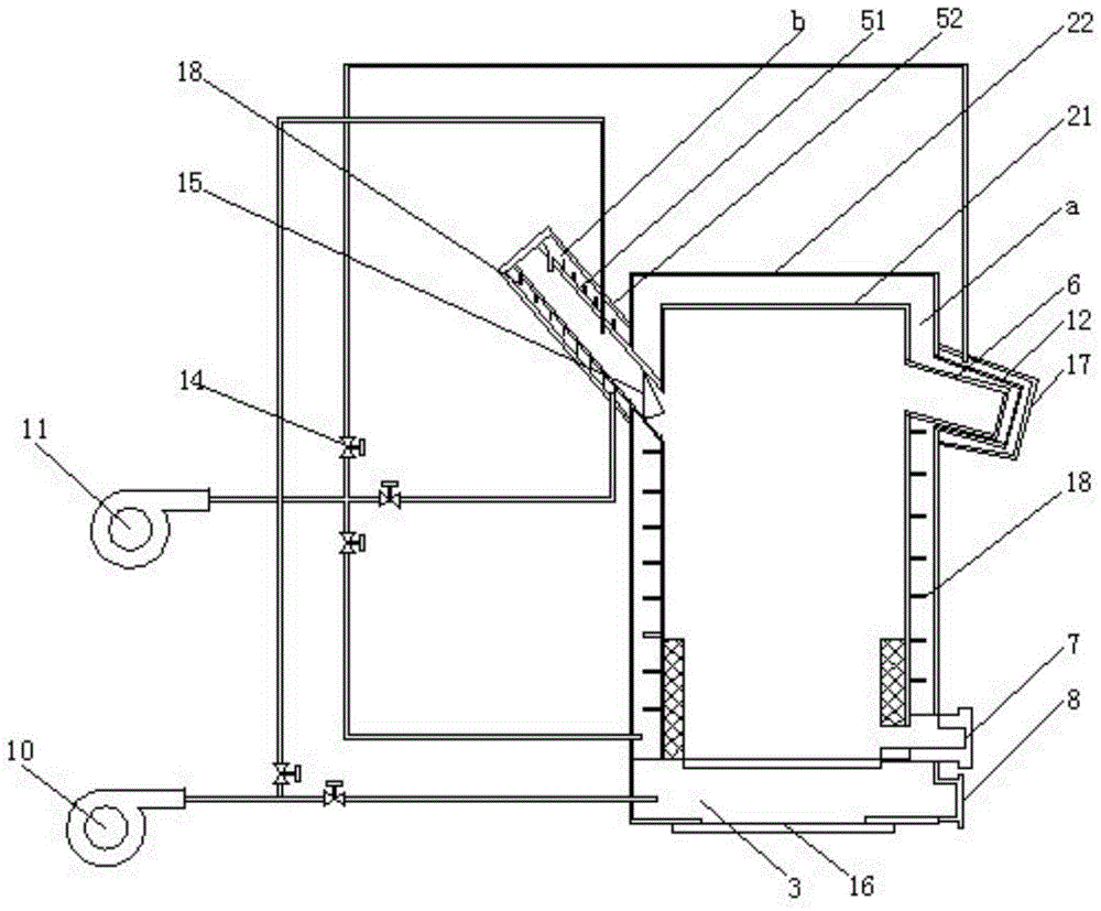 Biomass gasification burner