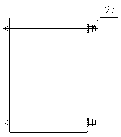 Energy-conservation machine tool main shaft drive mechanism and matched lanthanon permanent magnet motor