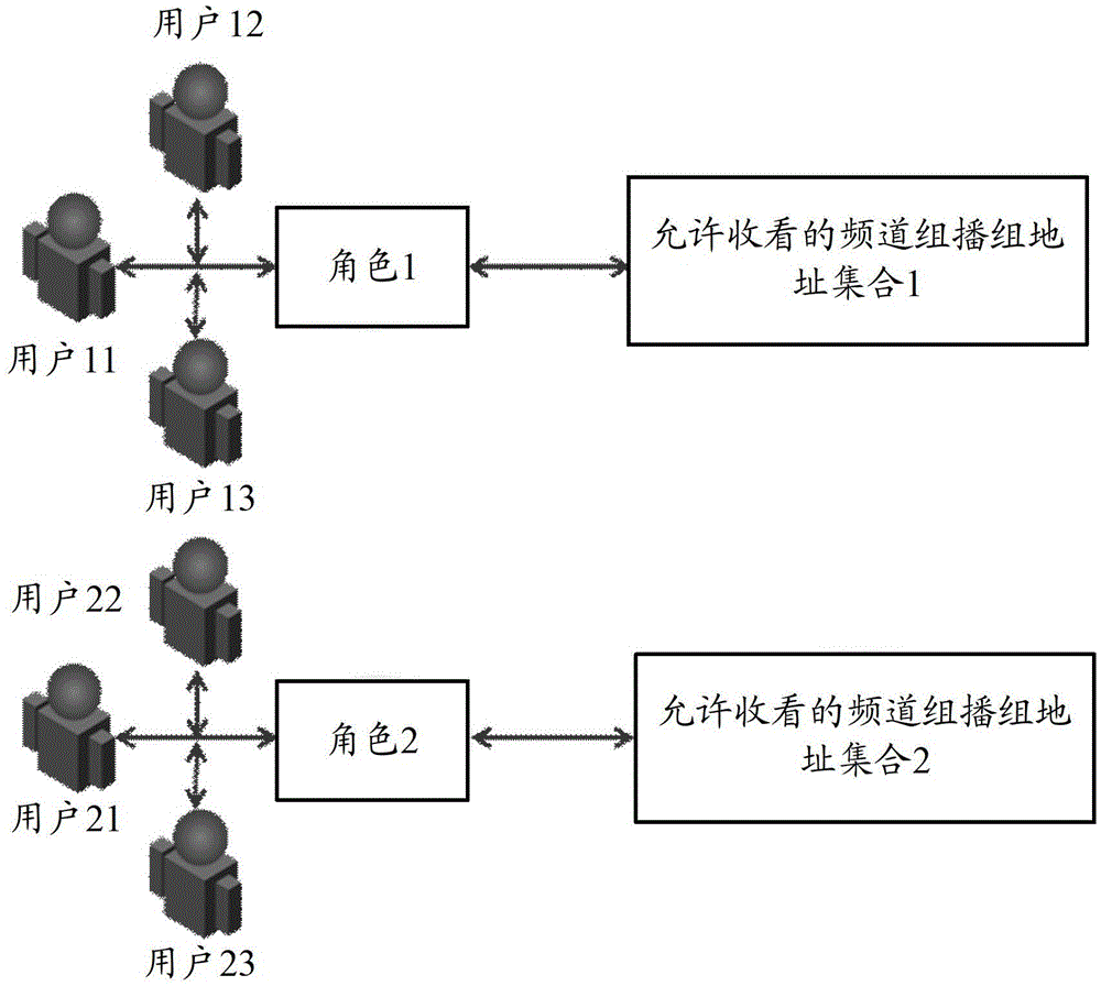 AAA server in iptv network and its processing method