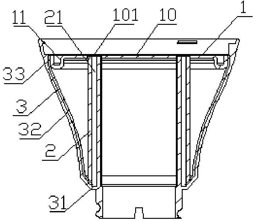 Improved structure of cover plate of heat radiator for LED lamp