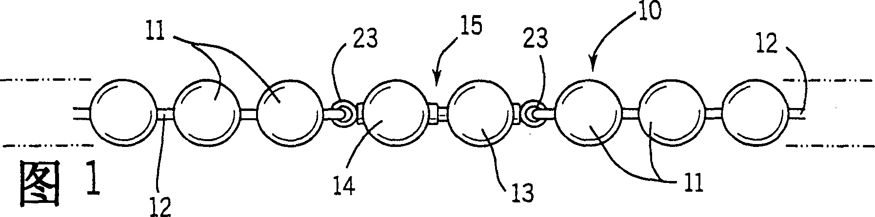 Invisible connector for jewelry strand