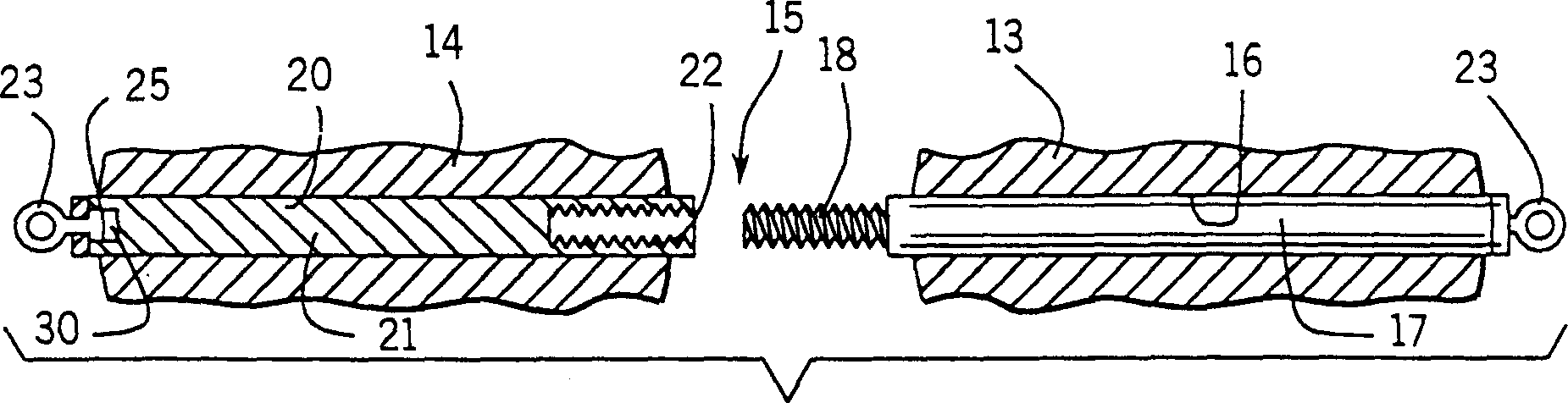 Invisible connector for jewelry strand