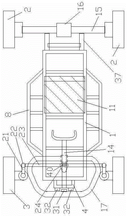 Electric four-wheel vehicle