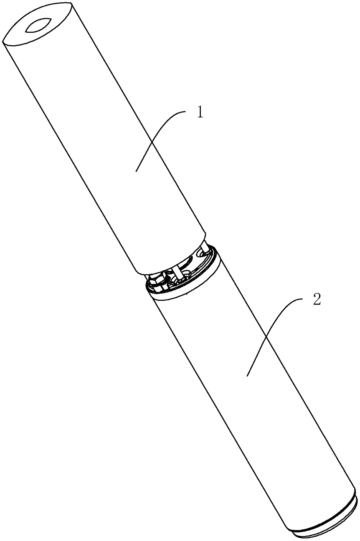 Deep well pump with efficient waterproof motor and production technology thereof