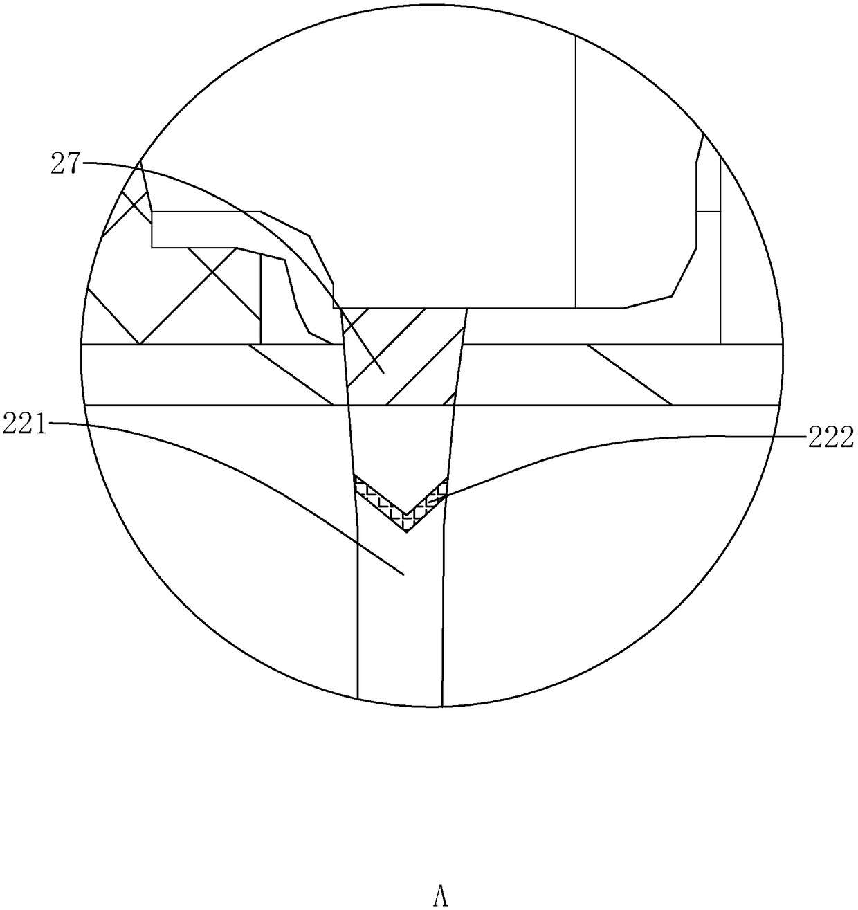 Deep well pump with efficient waterproof motor and production technology thereof