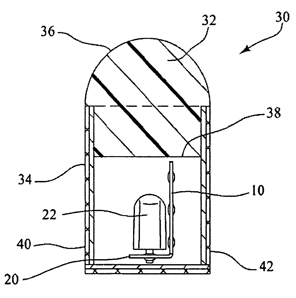 Tabbed circuit board and method for manufacturing same