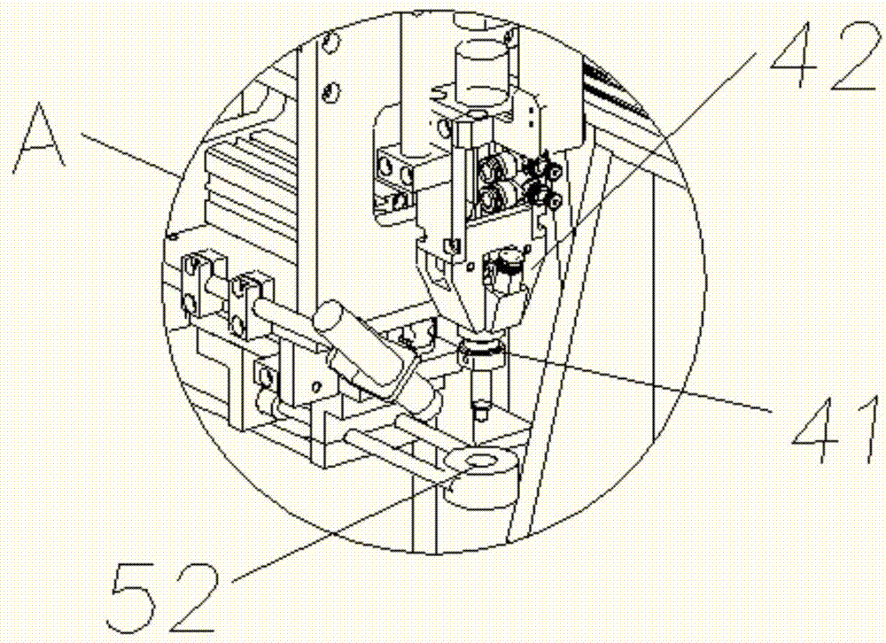 Automatic screw heat embedding machine