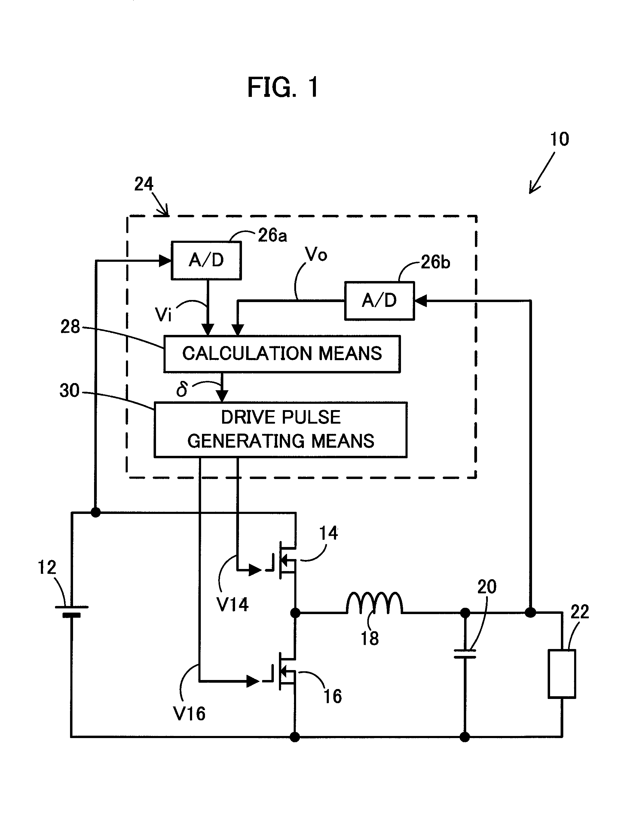 Switching power supply device