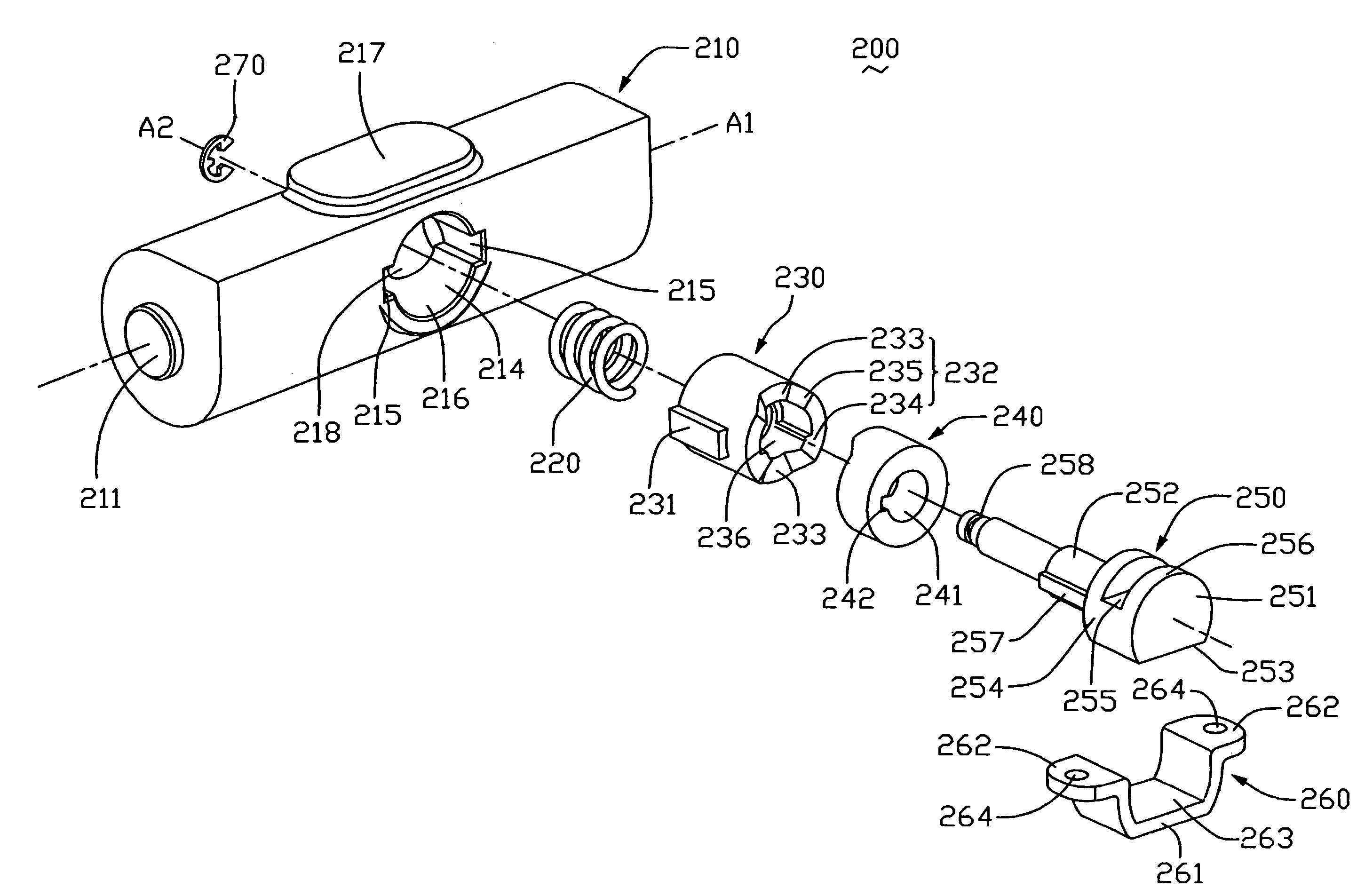 Rotary type hinge assembly for foldable electronic device