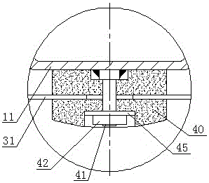 Assembled broken bridge sound-absorbing wall