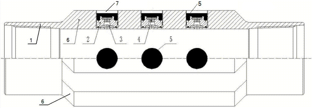 Rupture disk perforating casing coupling device