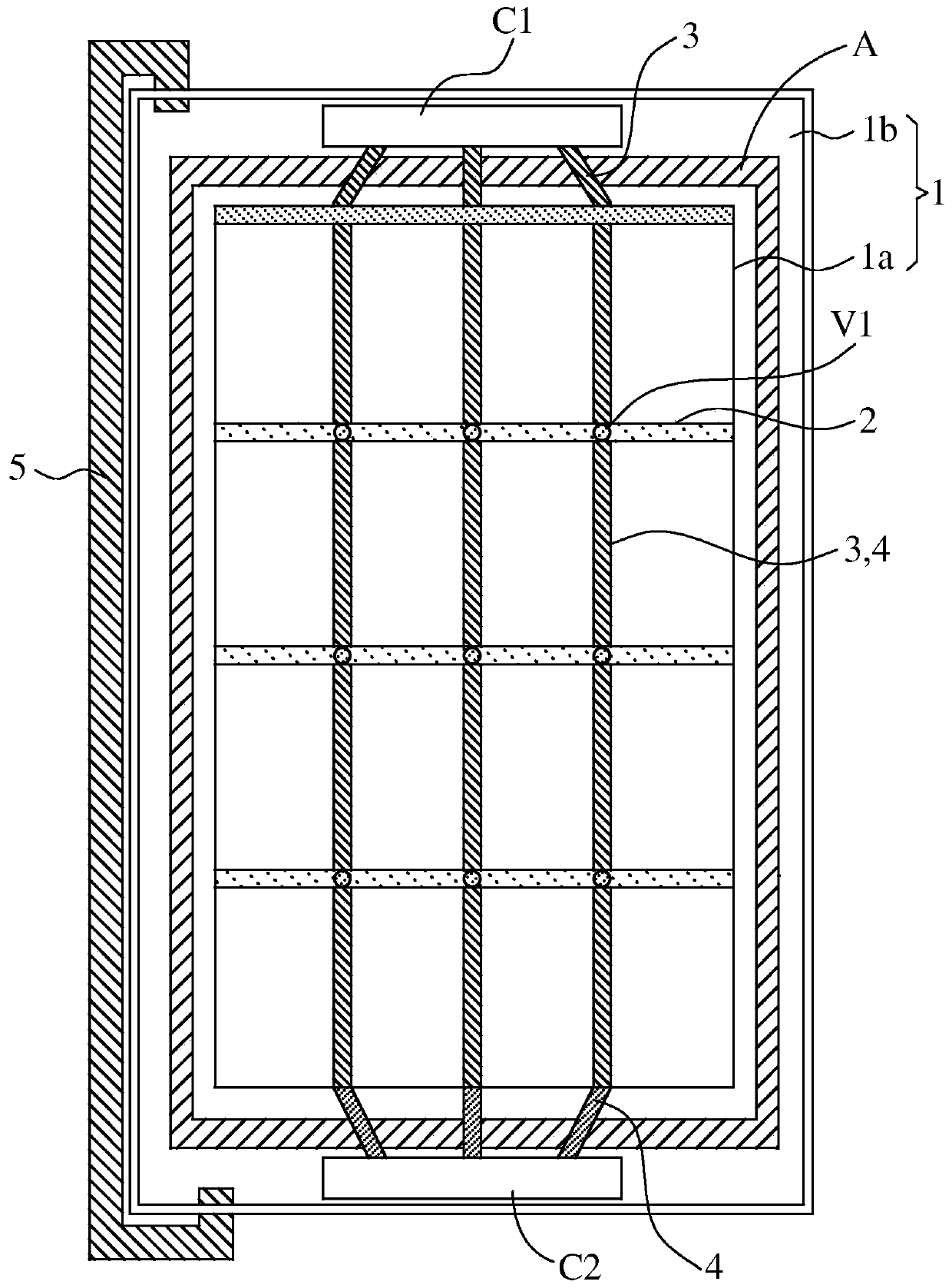 Ultra-narrow frame liquid crystal display and electronic device