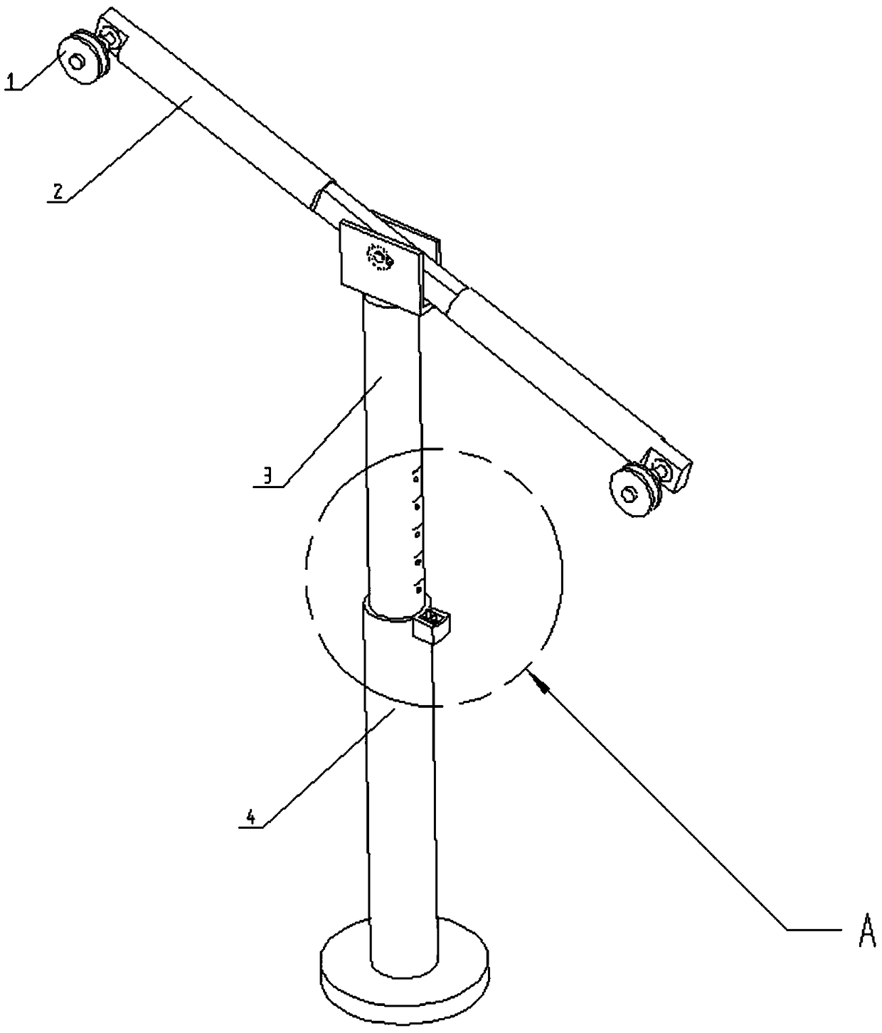 Yarn clamping device of spinning machine