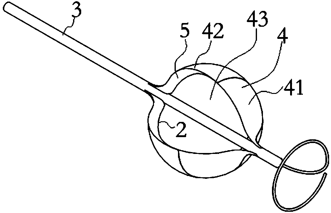 Low-temperature ablation catheter, low-temperature ablation operating device and low-temperature ablation device