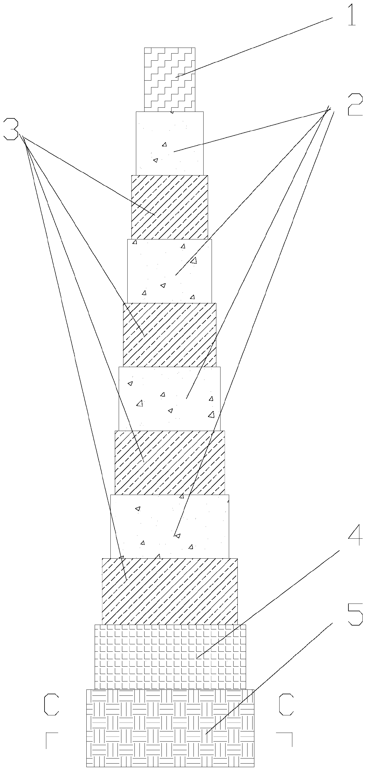 Carbon silica gel high-pressure steel wire braided rubber pipe for oil well