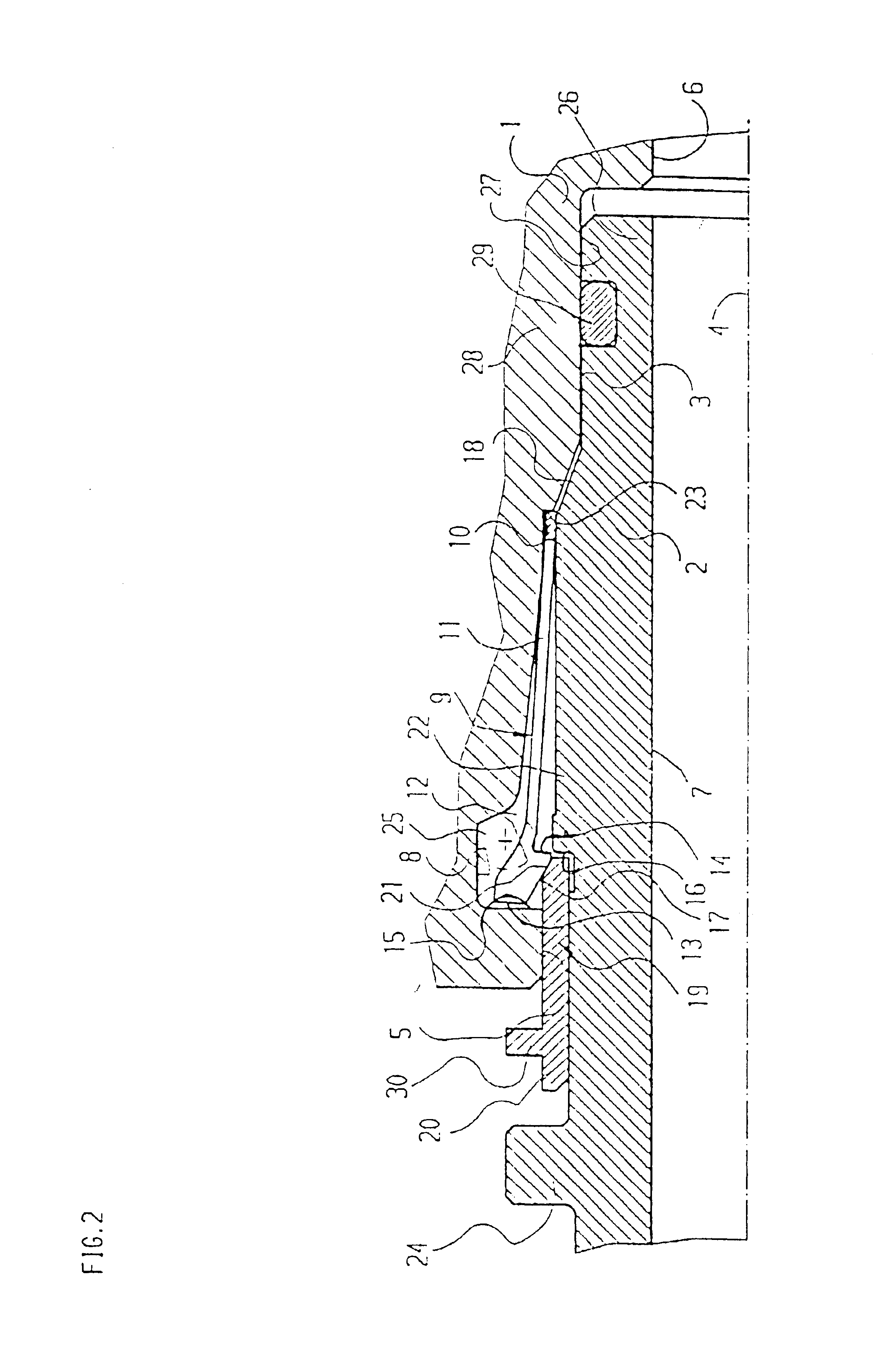 Coupling for connecting hydraulic ducts