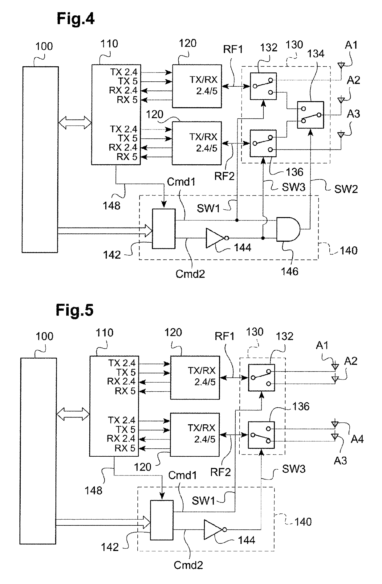 Drone with dynamic antenna diversity