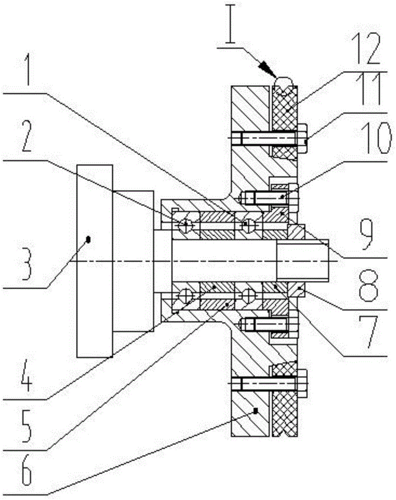 Replaceable guide wheel assembly for sand line cutting device