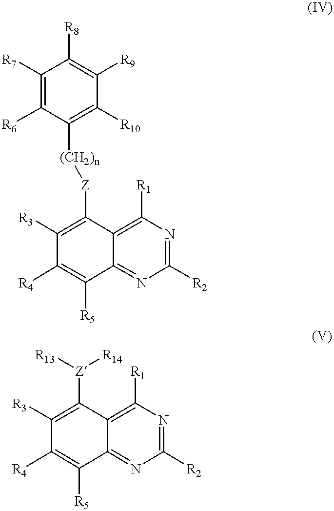 Methods of modulating serine/threonine protein kinase function with quinazoline-based compounds