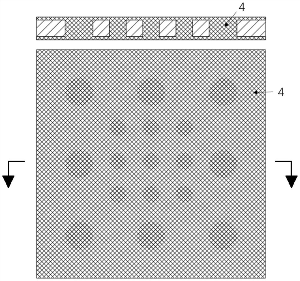 Through hole filling method and structure