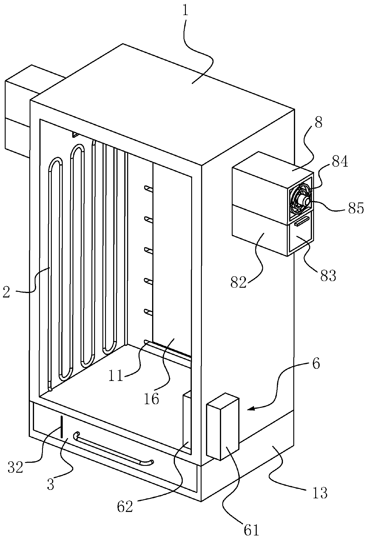 Energy-saving variable-frequency industrial electric appliance control cabinet