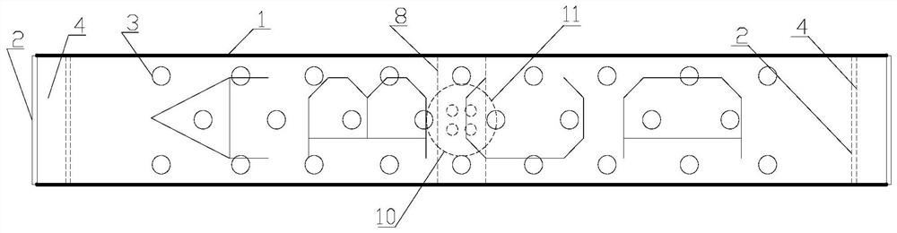 Anti-counterfeiting environmental protection woven label trademark and production method