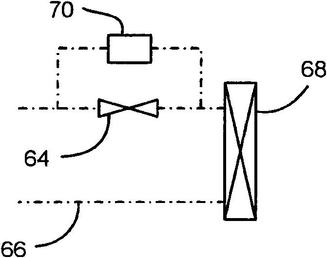 Refrigerant system oil accumulation removal