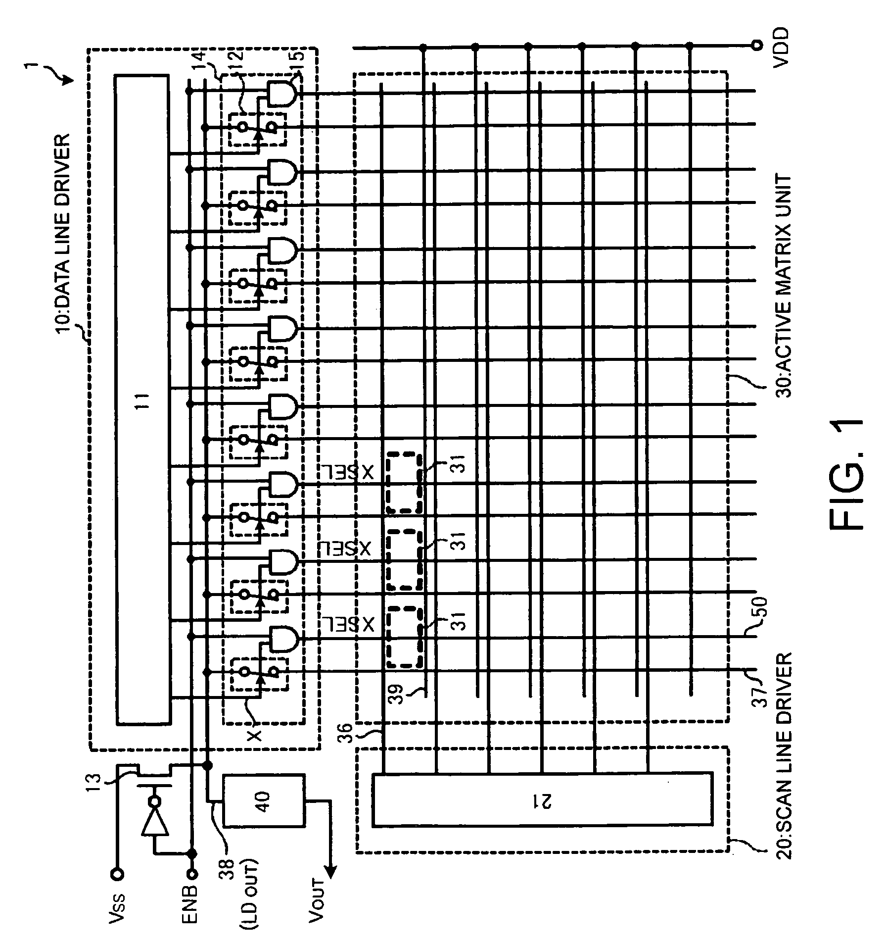 Capacitance detection apparatus, driving method for the same, fingerprint sensor, and biometric authentication apparatus