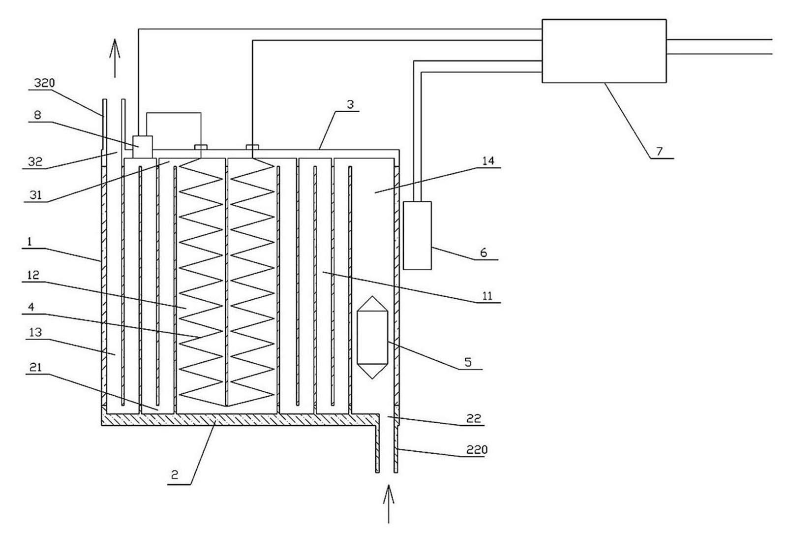 Bare wire electric water heater