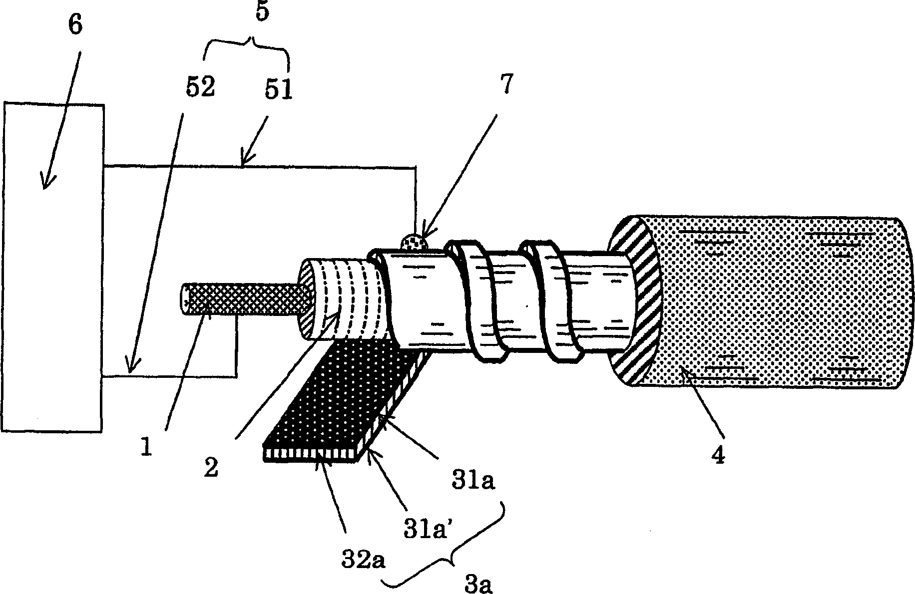 Piezoelectric pressure sensor