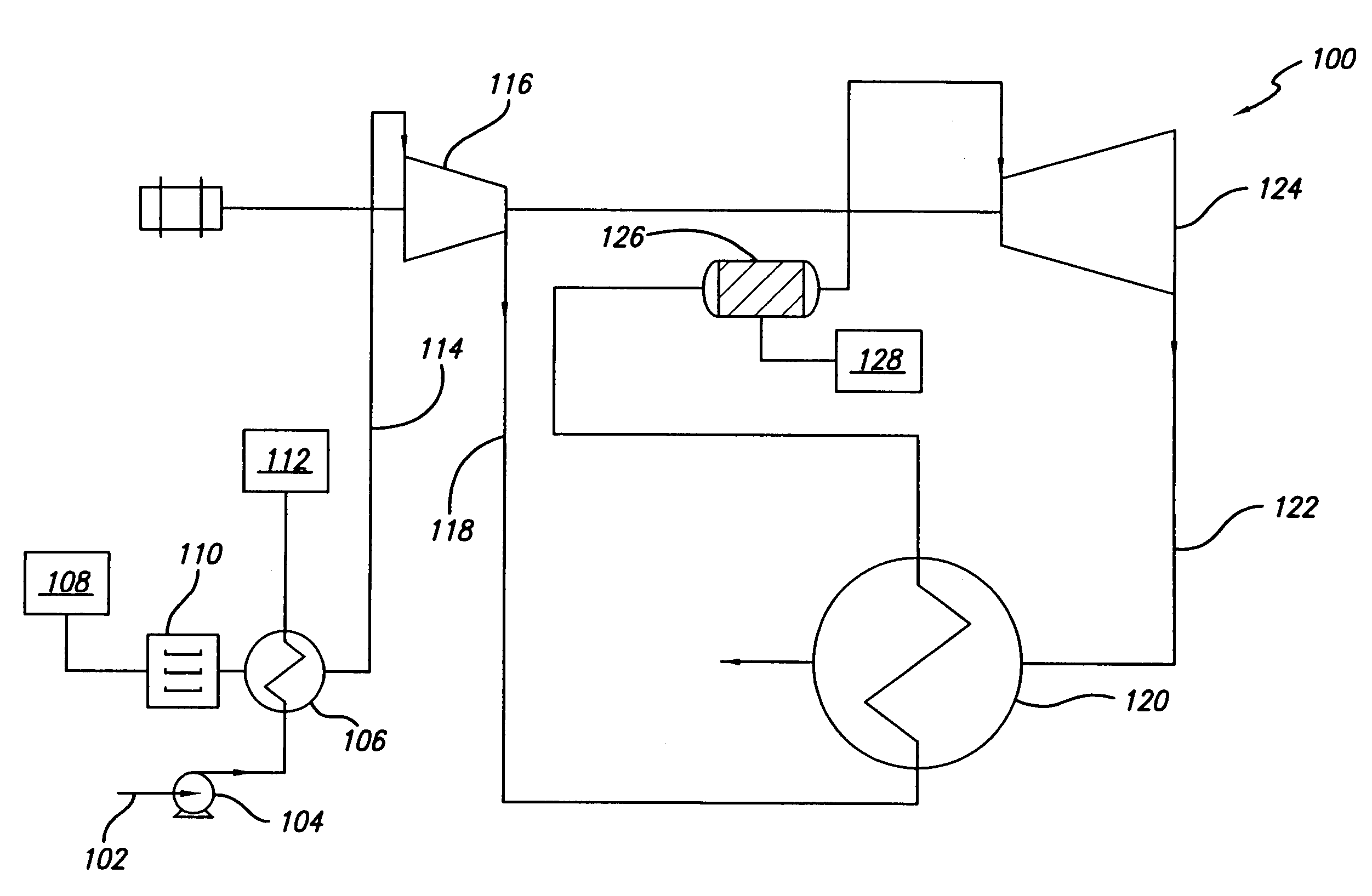 Vaporization of liquefied natural gas for increased efficiency in power cycles