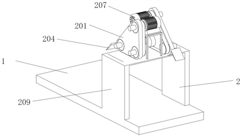 Automatic labeling machine with double-sided labeling function