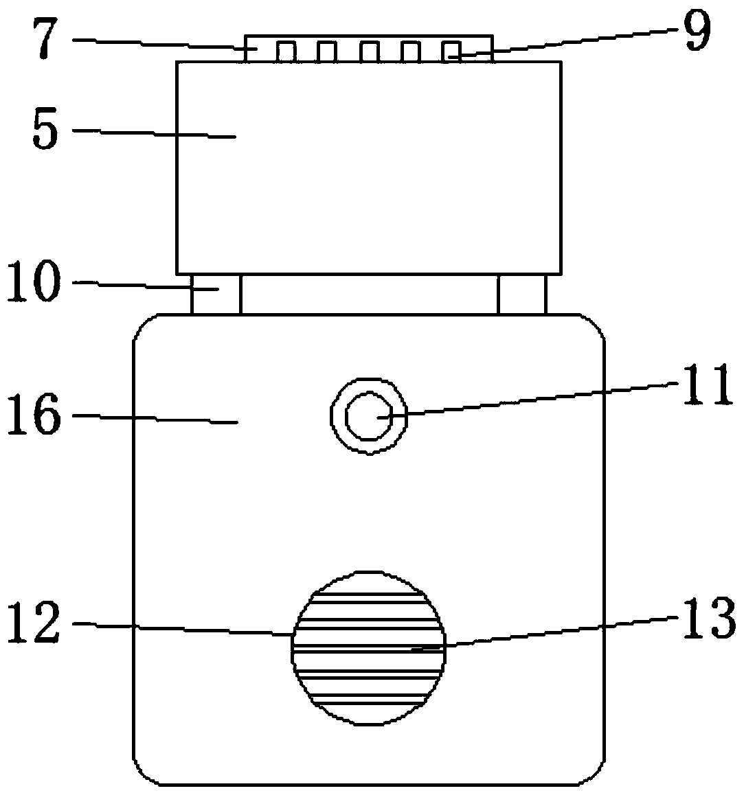 Anti-slip belt induction device