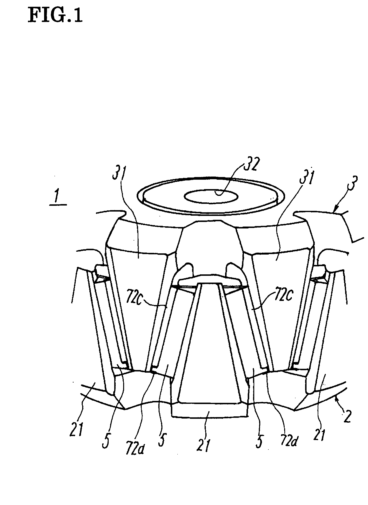 Electric rotating machine and manufacturing process thereof