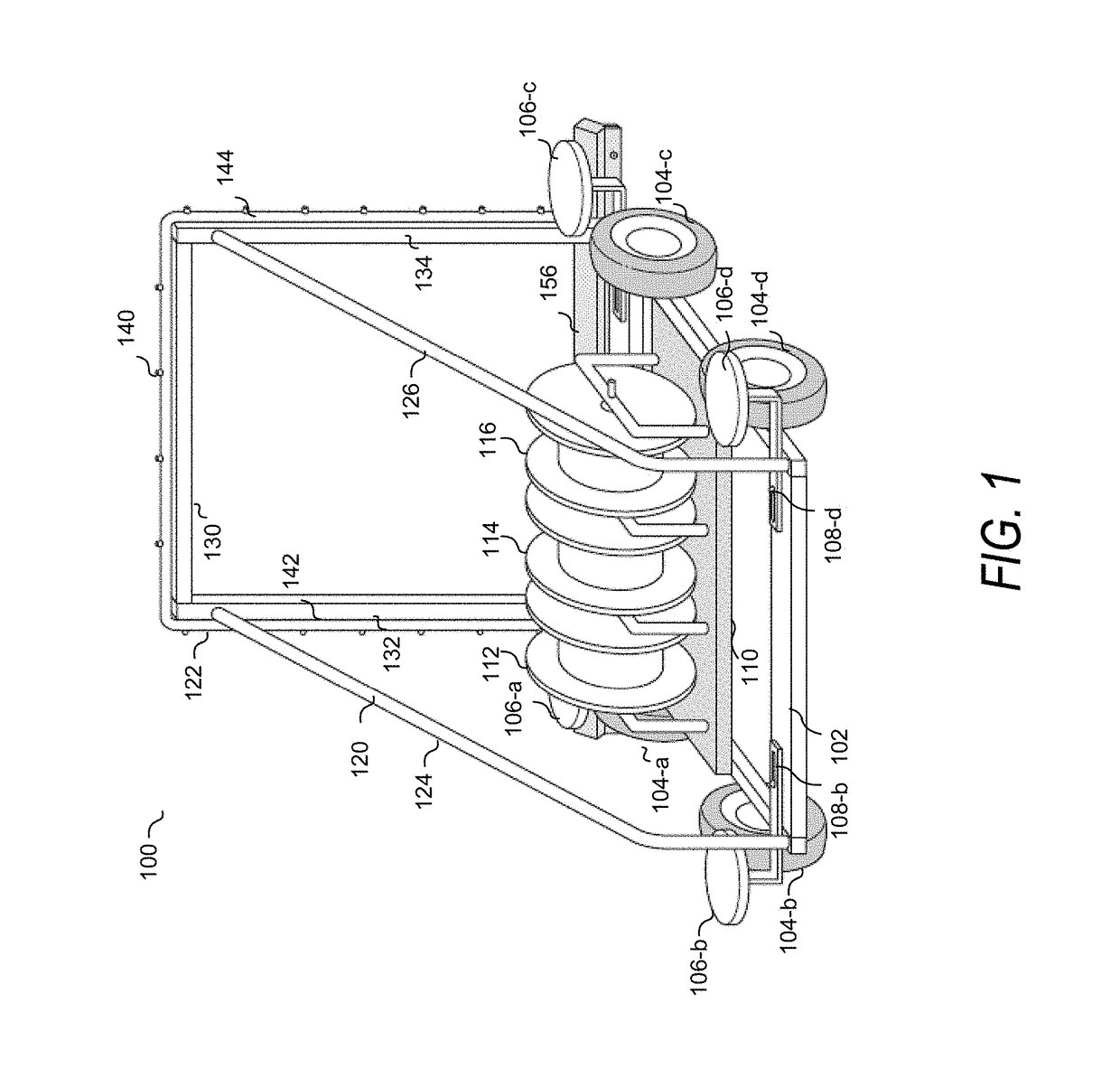 System and Method for Cleaning and Sanitizing the Interior of a Freight Container