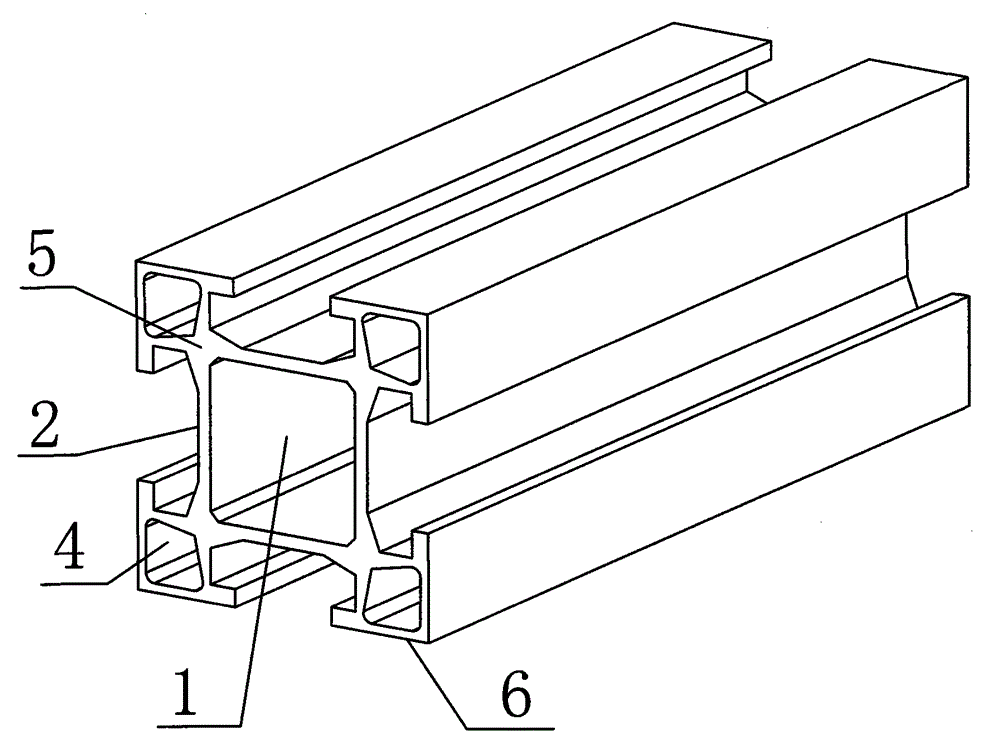 Aluminum alloy frame and its splicing method