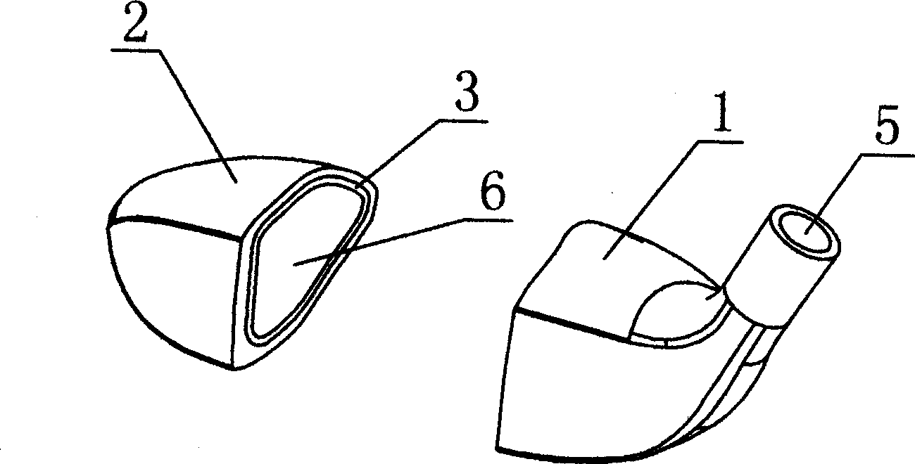 Improved manufacture method of one-piece golf bar head and products thereof