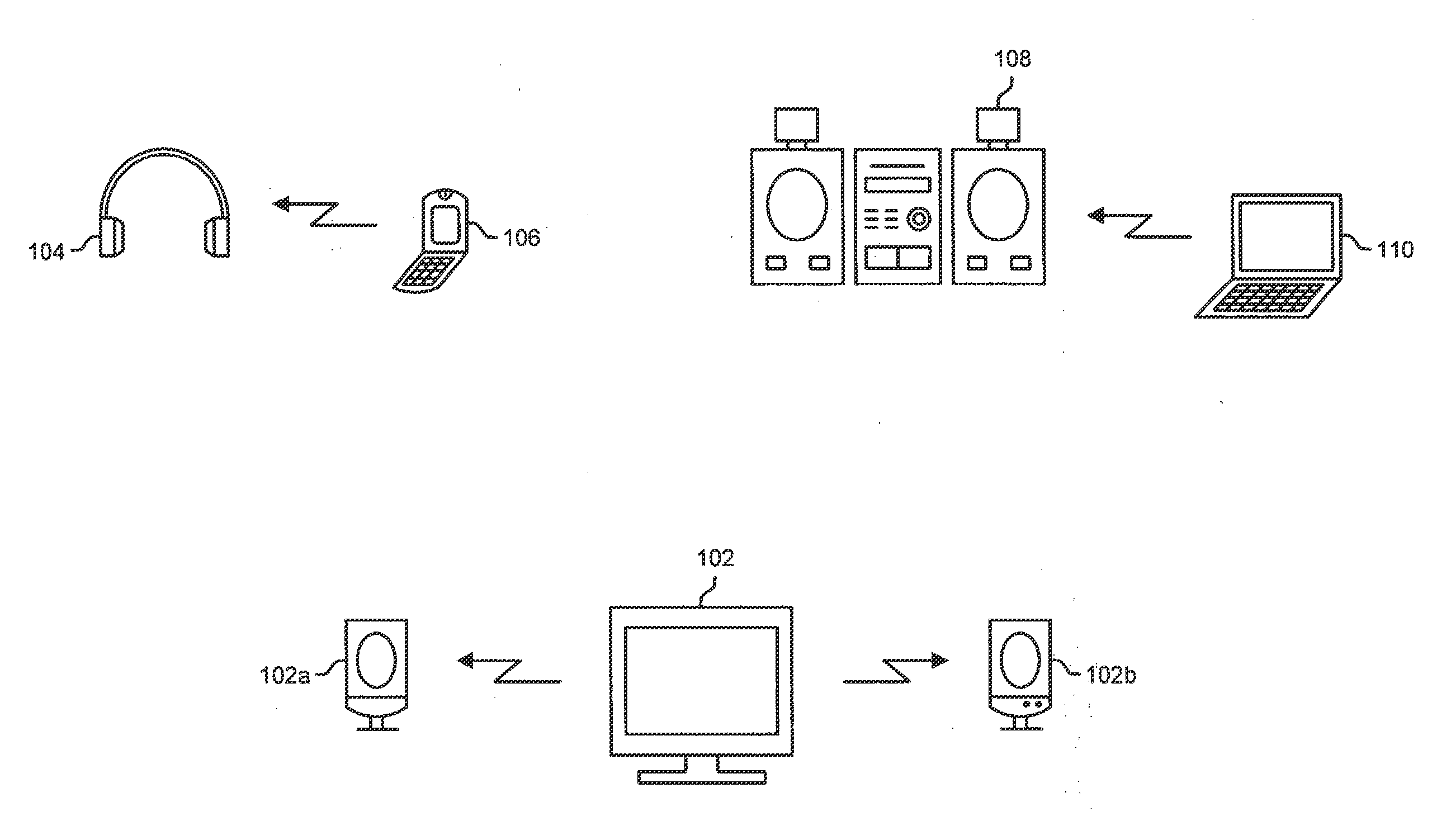 Method and system for role management for complex bluetooth® devices