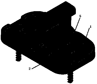 Rail damper with built-in bottom plate and design method thereof