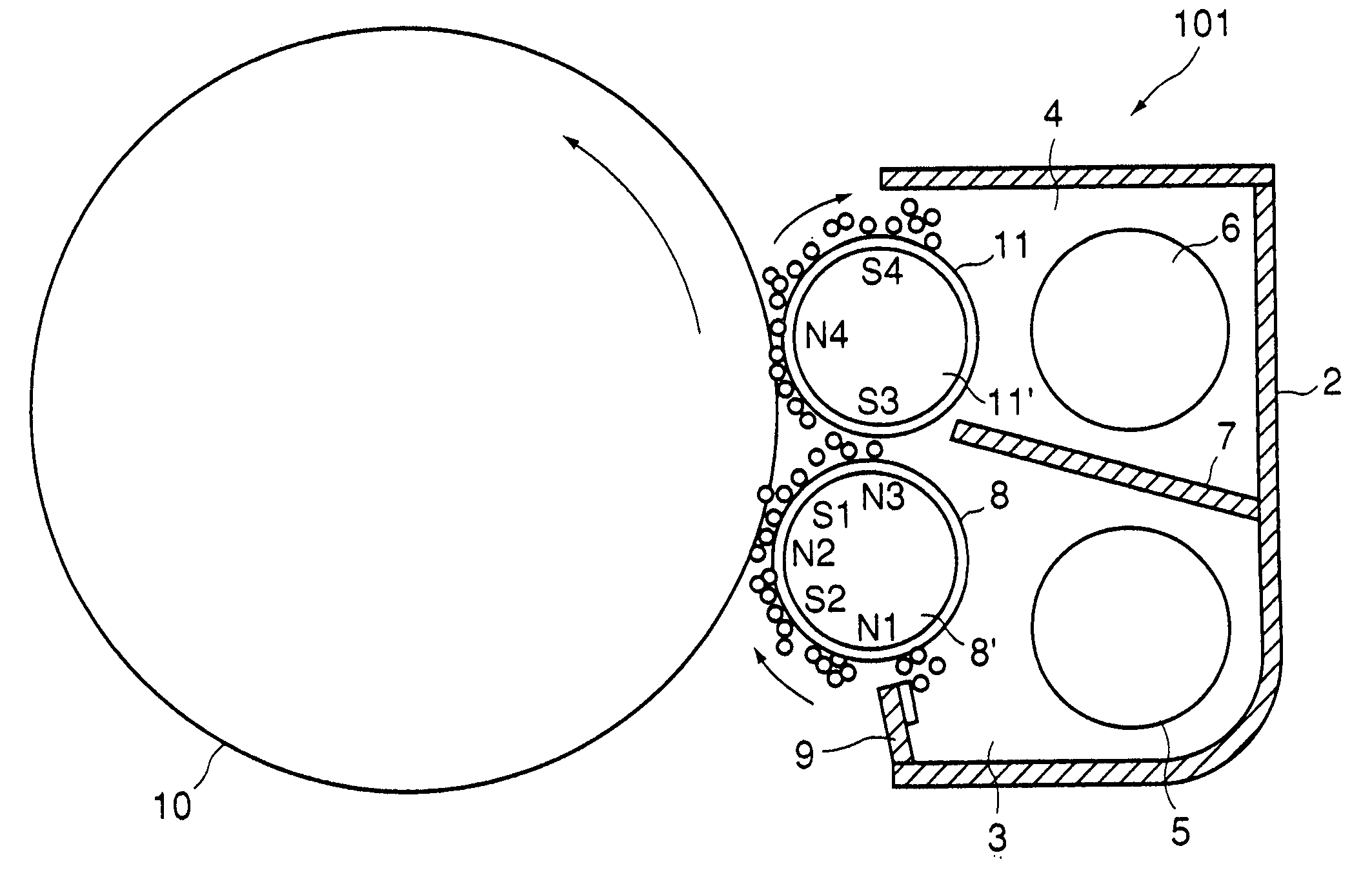 Developing device