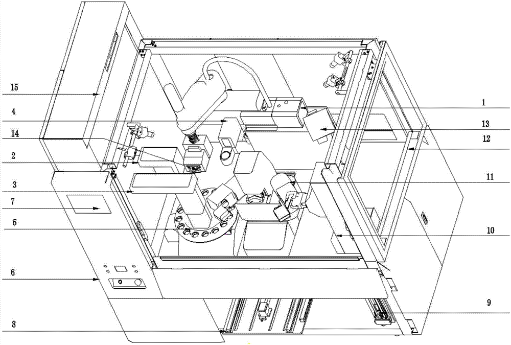 Automatic medicine dispensing device