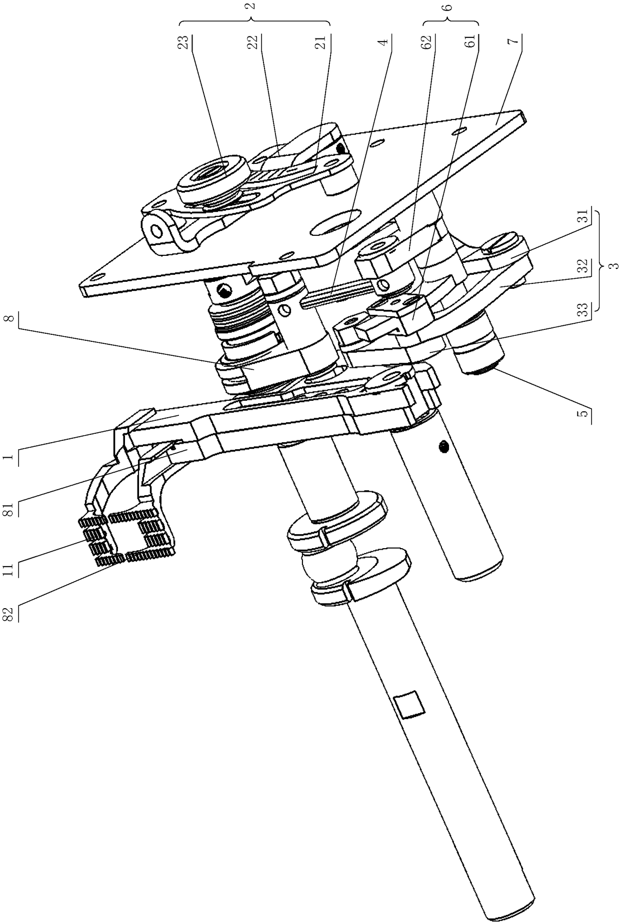 Sewing machine and differential adjustment mechanism thereof