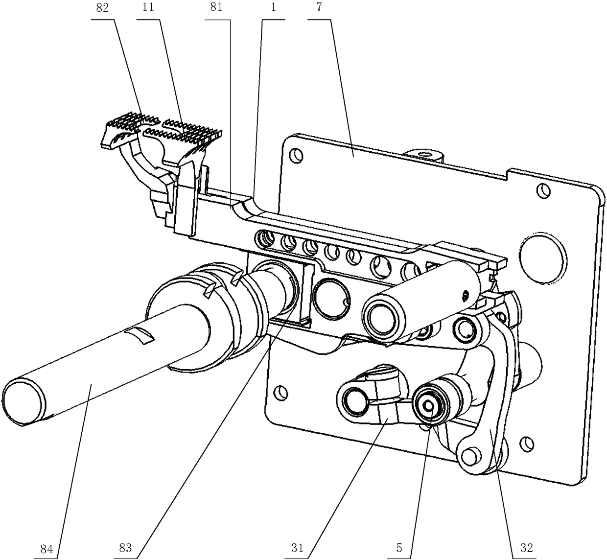 Sewing machine and differential adjustment mechanism thereof