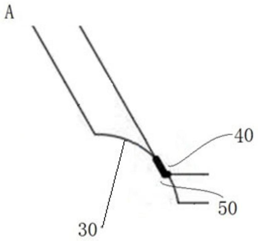 Anti-loosening thread pair and anti-loosening thread parts that can inhibit interface slippage