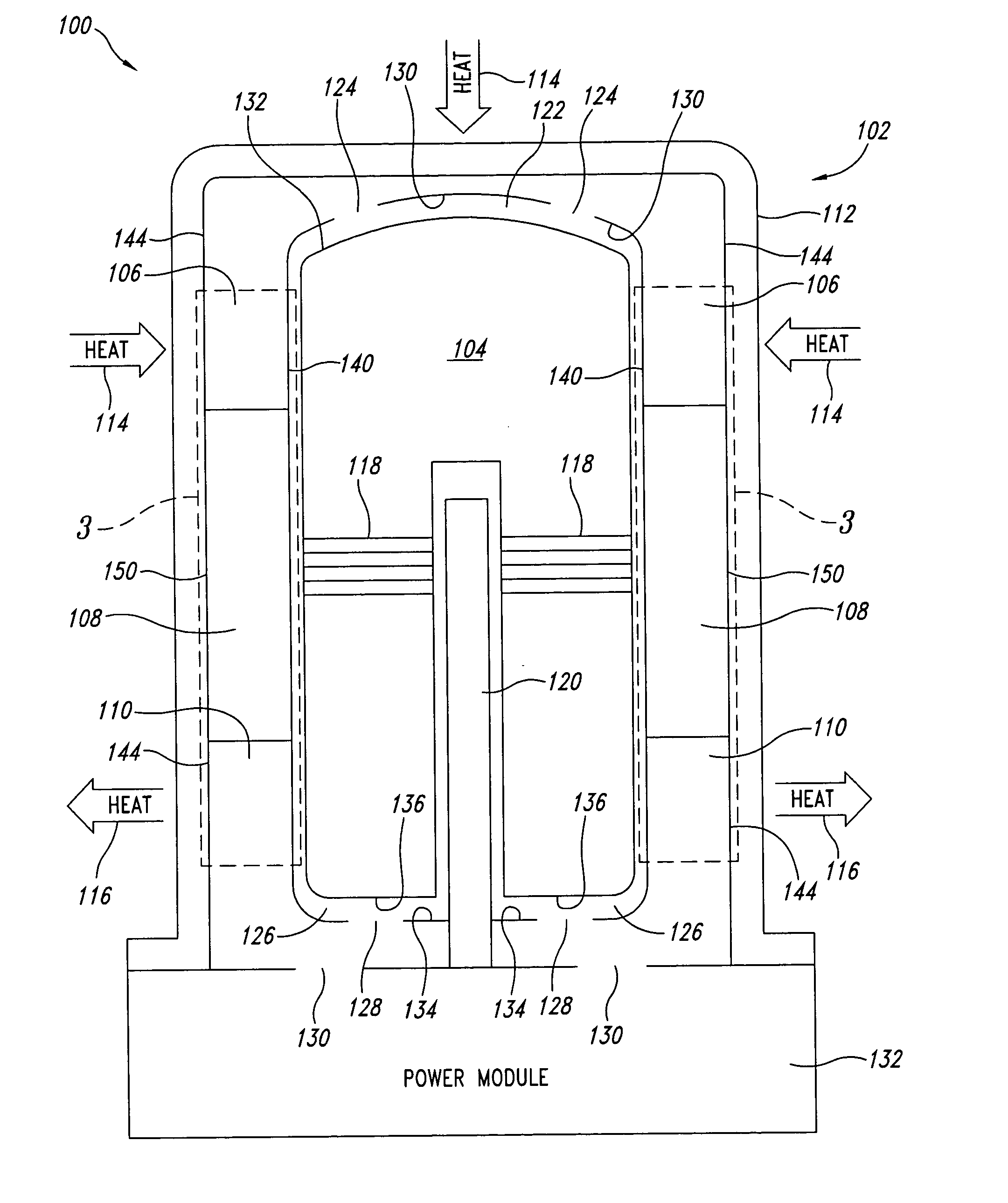 Channelized stratified regenerator system and method