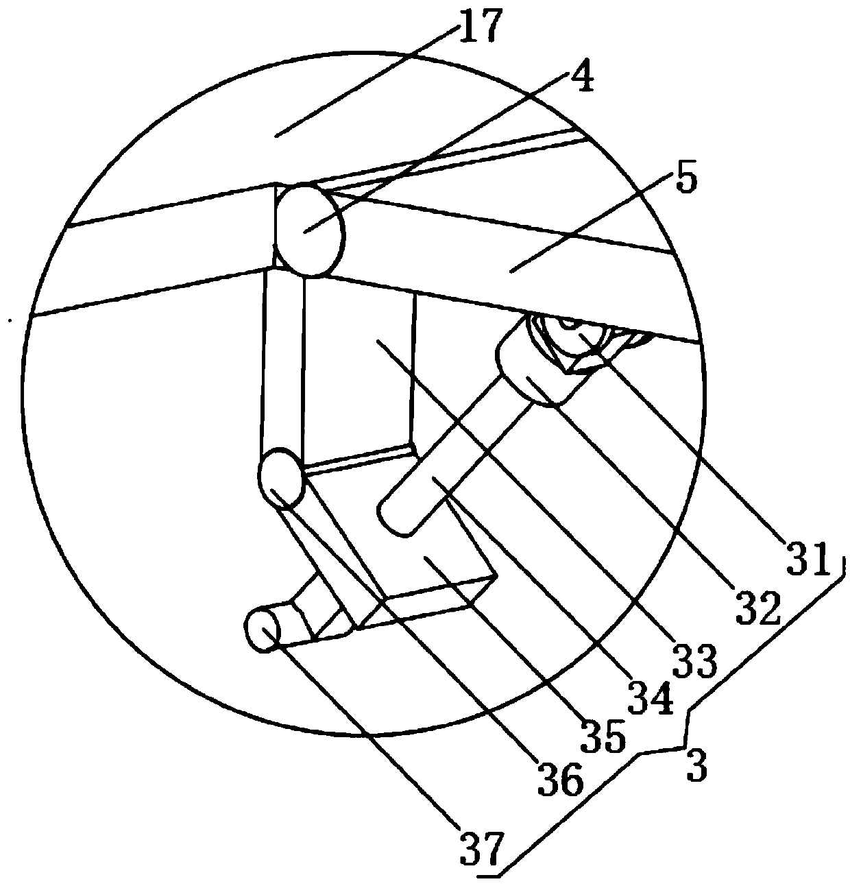 A foot-operated lower limb position rehabilitation aid