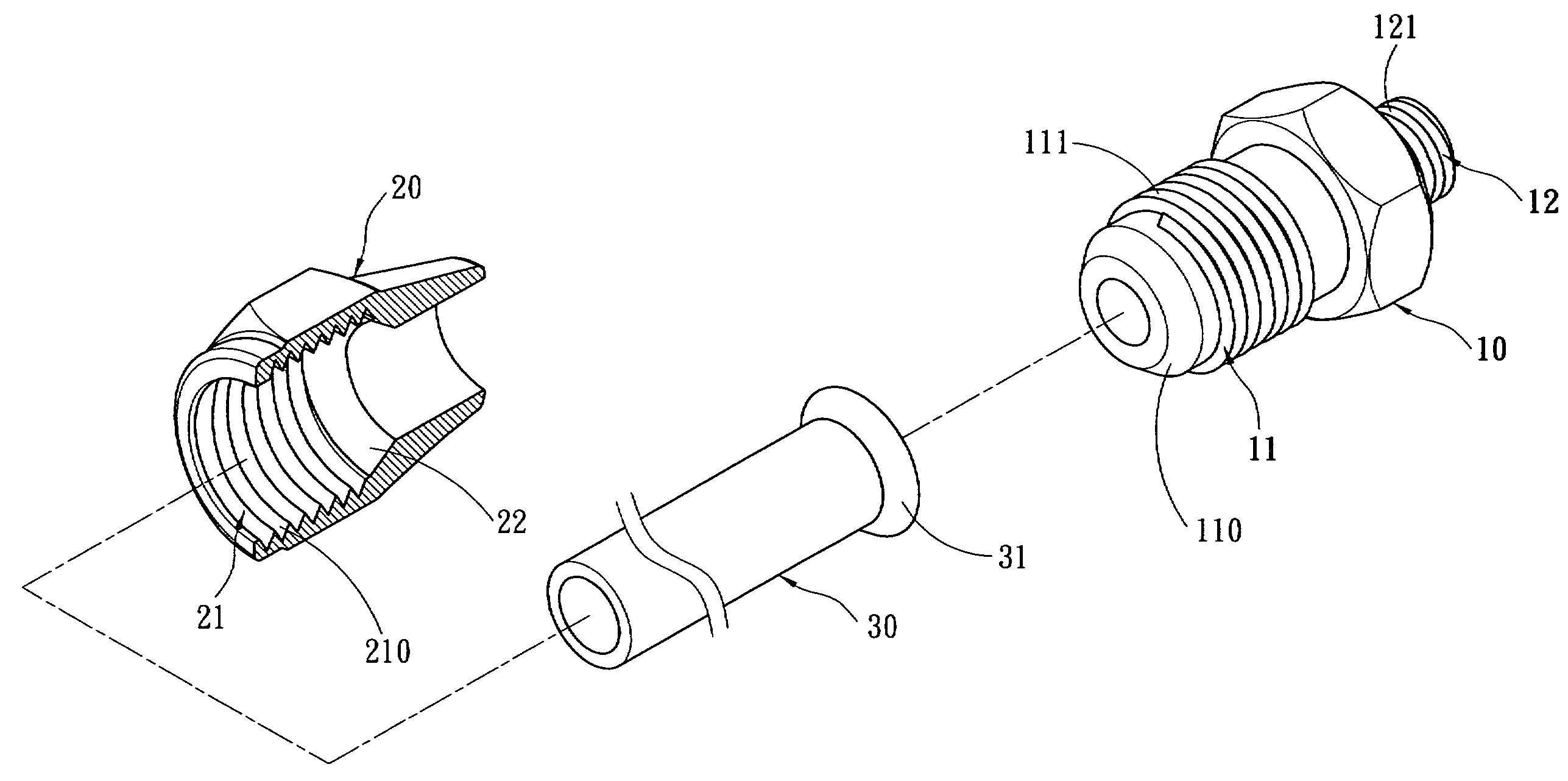 Conductive pipe and pipe connector assembly thereof