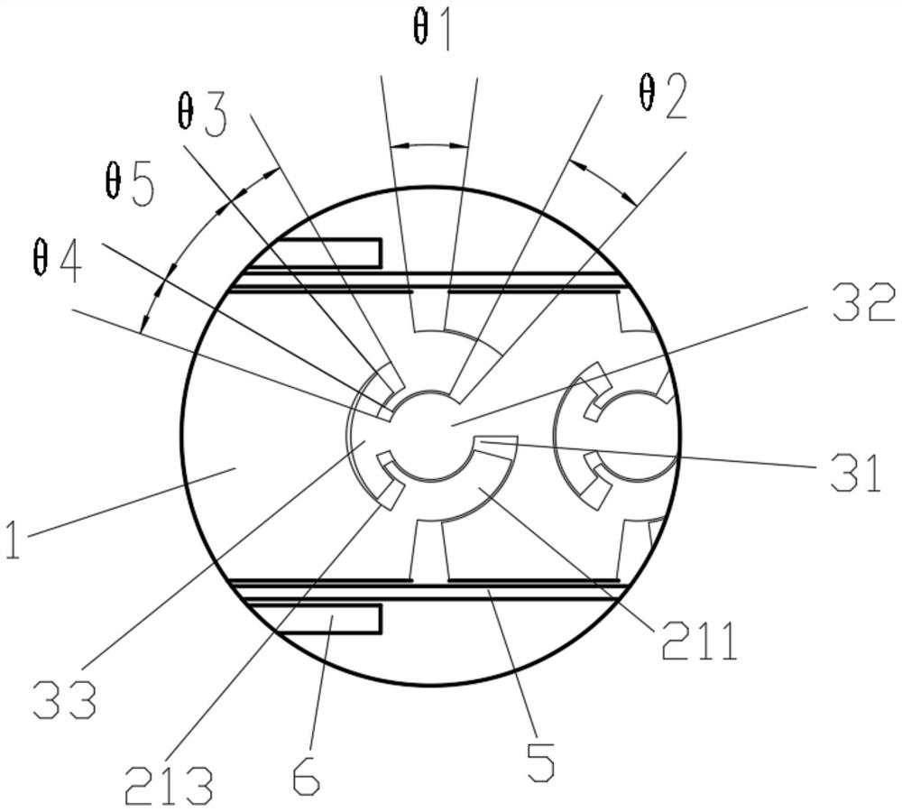 Snake bone connecting structure for endoscope