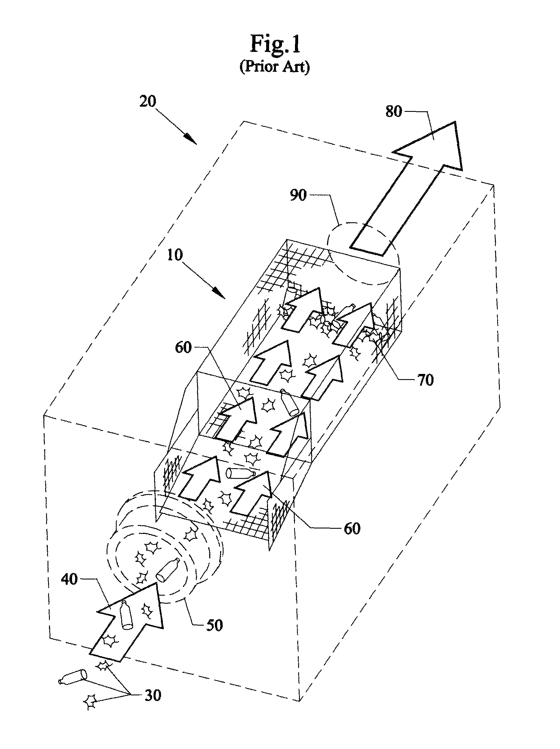 Pivoting panel, pylon and inflow gap for stormwater screen system