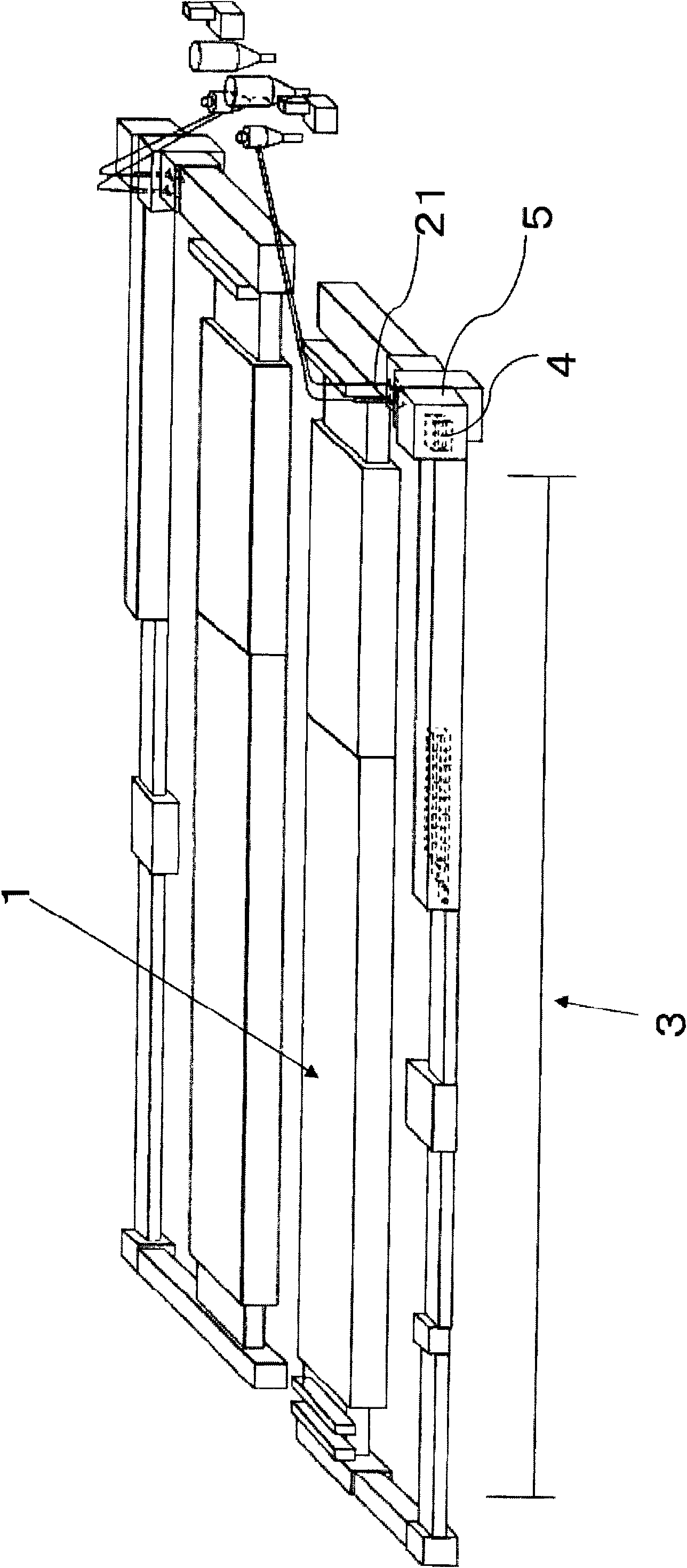 Operation method of powder sintering device